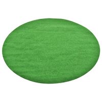 vidaXL Keinonurmi nastoilla halkaisija 95 cm vihreä pyöreä