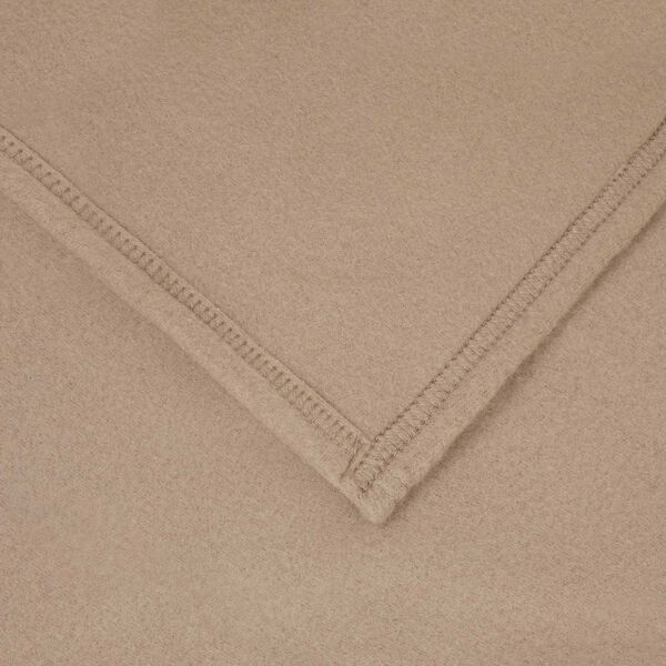 vidaXL Heittoviltti Camel 170 x 130 cm Fleese