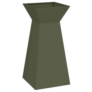 vidaXL Sarakkeellinen ruukku Oliivi 35 x 35 x 73 cm