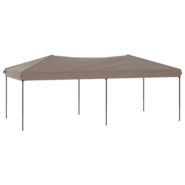 vidaXL Kokoontaittuva juhlateltta taupe 3x6 m