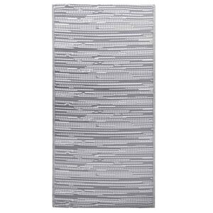 vidaXL Ulkomatto ARAKIL harmaa 120x180 cm PP