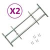 vidaXL S&auml;&auml;dett&auml;v&auml; ikkunan turvaristikko 2 kpl 1000 - 1500 mm