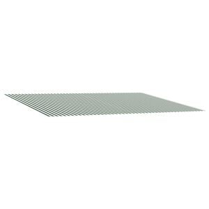 vidaXL Markiisin vaihtokangas Vihre&auml; ja valkoinen 300 x 250 cm
