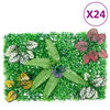 &nbsp;vidaXL Keinotekoinen kasviaita 24 kpl vihre&auml; 40x60 cm