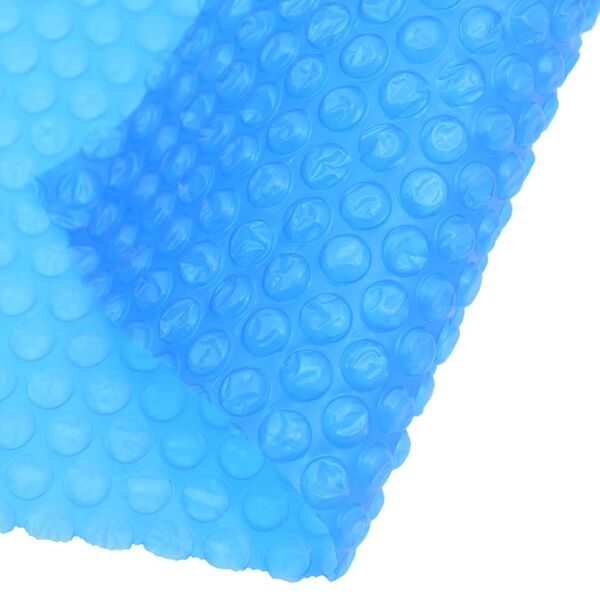 vidaXL Kelluva Py&ouml;re&auml; PE Uima-altaan Suoja 250 cm Sininen