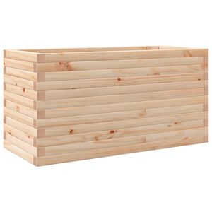 vidaXL Kukkalaatikko 90x40x45,5 cm t&auml;ysi m&auml;nty