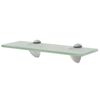 vidaXL Kelluva hylly Lasi 30x10 cm 8 mm