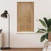 vidaXL Rullaverho verhoilla Ruskea 80 x 160 cm Bambu