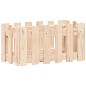 vidaXL Kukkalaatikko aitamuotoilu 60x30x30 cm t&auml;ysi m&auml;nty