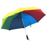 vidaXL Automaattisesti taittuva sateenvarjo monivärinen 124 cm