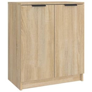 vidaXL Kenk&auml;kaappi Sonoma-tammi 59x35x70 cm tekninen puu