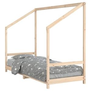 vidaXL Lasten s&auml;ngynrunko 80x200 cm t&auml;ysi m&auml;nty