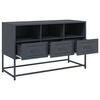 vidaXL TV-taso antrasiitti 100,5x39x60,5 cm ter&auml;s