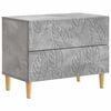 vidaXL Y&ouml;p&ouml;yt&auml; Betoninharmaa 62 x 34,5 x 48 cm Tekninen puu