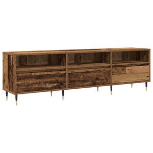 vidaXL TV-kaappi 150 x 30 x 45 cm Vanha Puu Tekninen puu