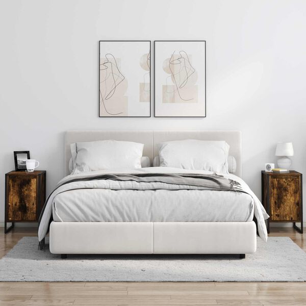 vidaXL Y&ouml;p&ouml;yt&auml; Savupuu 39,5 x 30 x 50 cm Tekninen puu