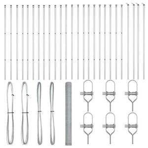 vidaXL Aitalatu Hopea