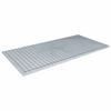 vidaXL Ritil&auml; Hopea 100 x 50 x 2 cm Kuuma-dipatut galvanisoitu ter&auml;s