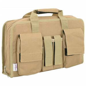 vidaXL Pistoolilaukku khaki 40x24x10 cm Oxford kangas