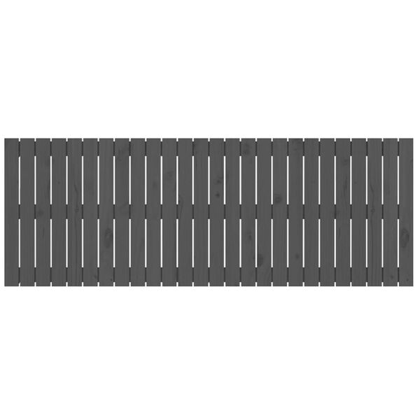 vidaXL S&auml;ngynp&auml;&auml;ty sein&auml;lle harmaa 166x3x60 cm t&auml;ysi m&auml;nty