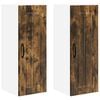 vidaXL Sein&auml;kaappi LUCCA 2 pcs Savutammi 30 x 31 x 80 cm Tekninen puu
