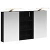 vidaXL Kylpyhuoneen kaappisetti 3 pcs 90 x 10,5 x 50 cm Tekninen puu
