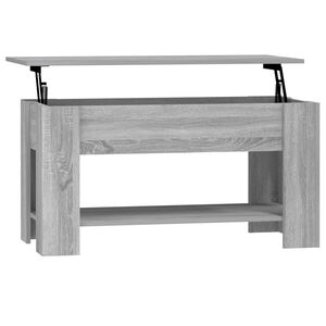 vidaXL Sohvap&ouml;yt&auml; harmaa Sonoma 101x49x52 cm tekninen puu