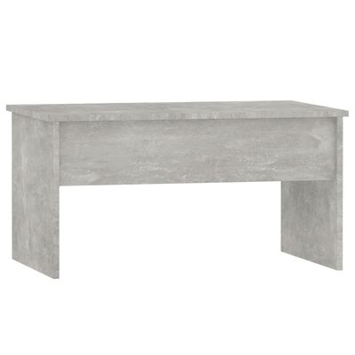 vidaXL Sohvapöytä betoninharmaa 80x50,5x41,5 cm tekninen puu