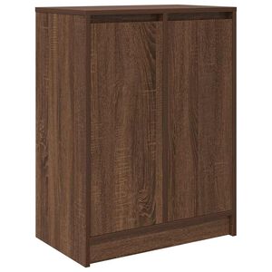 vidaXL Kenk&auml;kaappi ruskea tammi 57x34x76 cm tekninen puu