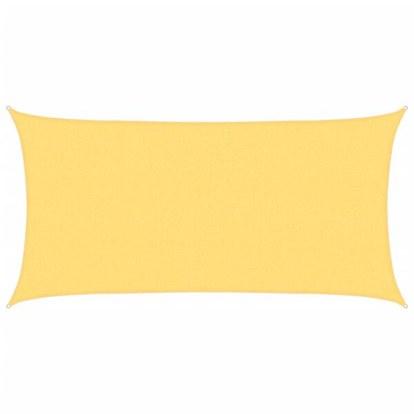 vidaXL P&auml;iv&auml;nvarjo Purje HDPE Suorakulmainen 2x4 m Beige