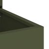vidaXL Puutarhan yksityisyyden verho Oliivinvihreä 50 x 140 cm