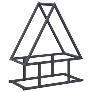 vidaXL Polttopuut antrasiitti 50x25x60 cm Kylm&auml;valssattu ter&auml;s
