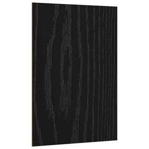 vidaXL Dekoripaneelit 12 kpl Musta tammi 21 x 30 x 0,27 cm