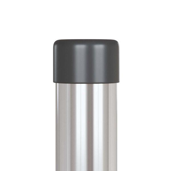 vidaXL Aitalatu 2 pcs Hopea 100 cm Jauhemaalattu ter&auml;s