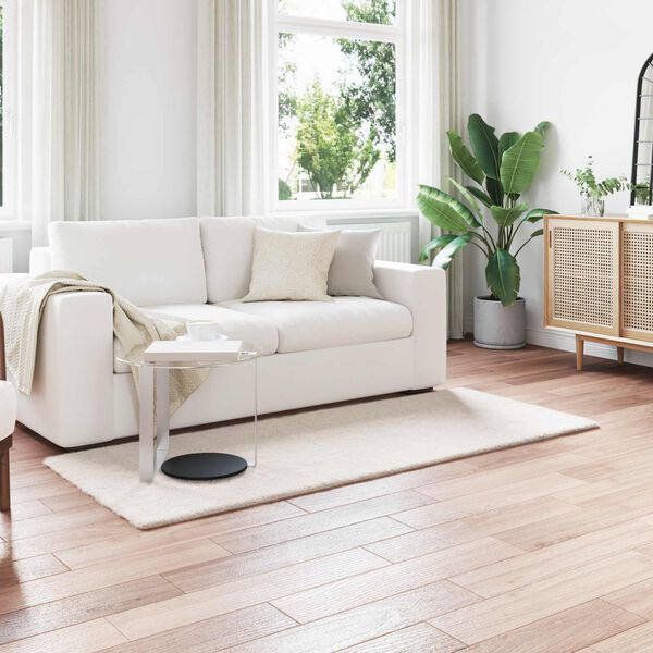 vidaXL Keinotekoinen Kanin Turkis Matto Olite Kerma 100 x 200 cm