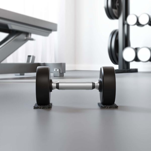 vidaXL Kumirullate Musta Kumi