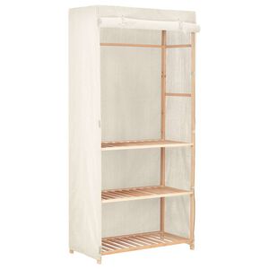 vidaXL Vaatekaappi 3 hylly&auml; 79x40x170 cm