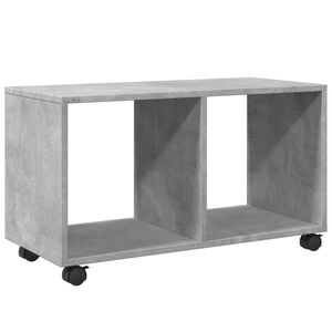 vidaXL Kaappi py&ouml;rill&auml; betoninharmaa 72x33x42,5 cm tekninen puu