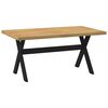 vidaXL ruokap&ouml;yt&auml; NOAIN X-muotoiset jalat 160x90x75 cm