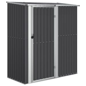 vidaXL Puutarhavaja antrasiitti 180,5x97x209,5 cm galvanoitu ter&auml;s