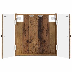 vidaXL Dartboard-kaappi EDE Vanha puu 52,5 x 10,5 x 53,5 cm