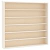 vidaXL puinen ker&auml;ilij&auml;n n&auml;ytt&ouml;kotelo 6 hyllyll&auml; 60x8,5x55cm