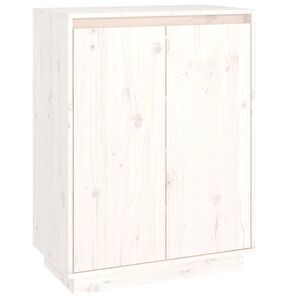 vidaXL Kenk&auml;kaappi valkoinen 60x35x80 cm t&auml;ysi m&auml;nty