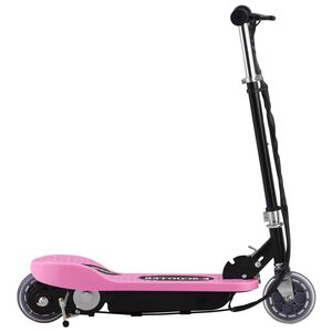 vidaXL S&auml;hk&ouml;potkulauta 120 W pinkki