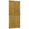 vidaXL Ladon Ovi Corona Hunaja Ruskea 90 x 210 cm T&auml;ysi m&auml;nty