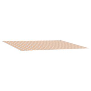 vidaXL Markiisin vaihtokangas Sininen ja Oranssi 450 &times; 300 cm