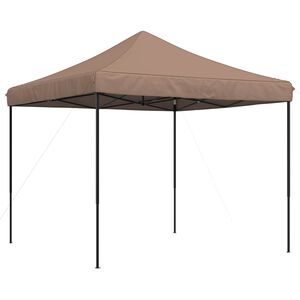 vidaXL Juhlateltta 292 x 292 x 315 cm Ruskea Oxford-kangas