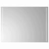 vidaXL LED kylpyhuonemirror L&auml;pin&auml;kyv&auml; 80 x 60 cm karkaistu lasi