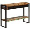 vidaXL Konsolip&ouml;yt&auml; 110x30x76 cm kierr&auml;tetty t&auml;yspuu
