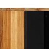 vidaXL Kylpyhuoneen allaskaappi Tihe&auml; akasiapuu 38 x 33 x 160 cm